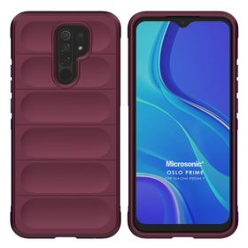 Microsonic Xiaomi Redmi 9 Oslo Prime Bordo Kılıf