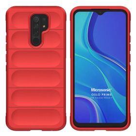 Microsonic Xiaomi Redmi 9 Oslo Prime Kırmızı Kılıf