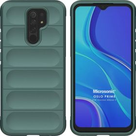 Microsonic Xiaomi Redmi 9 Oslo Prime Yeşil Kılıf