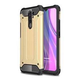 Microsonic Xiaomi Redmi 9 Rugged Armor Gold Kılıf