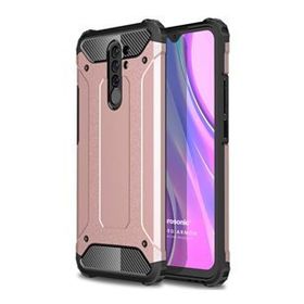 Microsonic Xiaomi Redmi 9 Rugged Armor Rose Gold Kılıf