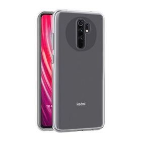 Microsonic Xiaomi Redmi 9 Transparent Soft Beyaz Kılıf