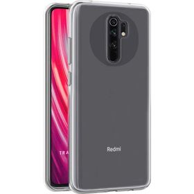 Microsonic Xiaomi Redmi 9 Transparent Soft Beyaz Kılıf
