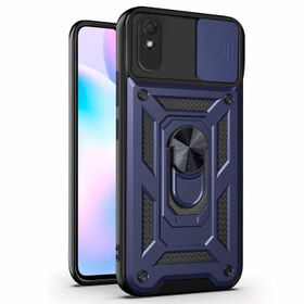 Microsonic Xiaomi Redmi 9A Impact Resistant Lacivert Kılıf