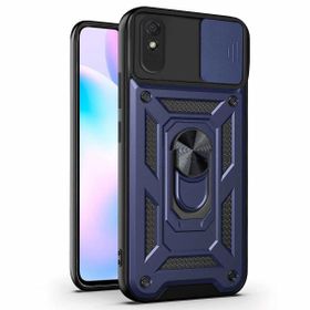 Microsonic Xiaomi Redmi 9A Impact Resistant Lacivert Kılıf