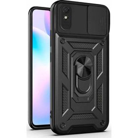Microsonic Xiaomi Redmi 9A Impact Resistant Siyah Kılıf