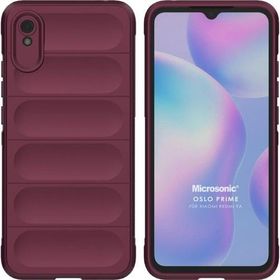 Microsonic Xiaomi Redmi 9A Oslo Prime Bordo Kılıf