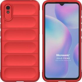 Microsonic Xiaomi Redmi 9A Oslo Prime Kırmızı Kılıf