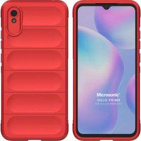 Microsonic Xiaomi Redmi 9A Oslo Prime Kırmızı Kılıf
