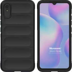 Microsonic Xiaomi Redmi 9A Oslo Prime Siyah Kılıf