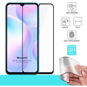 Microsonic Xiaomi Redmi 9A Seramik Matte Flexible Siyah Ekran Koruyucu