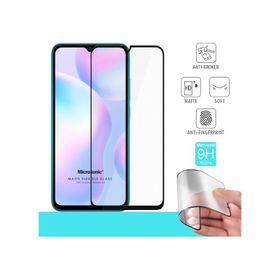 Microsonic Xiaomi Redmi 9A Seramik Matte Flexible Siyah Ekran Koruyucu