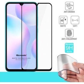 Microsonic Xiaomi Redmi 9A Seramik Matte Flexible Siyah Ekran Koruyucu
