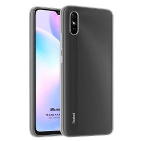 Microsonic Xiaomi Redmi 9A Transparent Soft Beyaz Kılıf