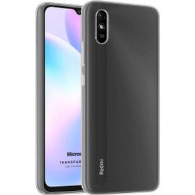 Microsonic Xiaomi Redmi 9A Transparent Soft Beyaz Kılıf