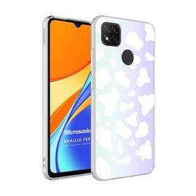 Microsonic Xiaomi Redmi 9C Braille Feel Desenli Cow Kılıf