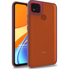 Microsonic Xiaomi Redmi 9C Bright Planet Kırmızı Kılıf