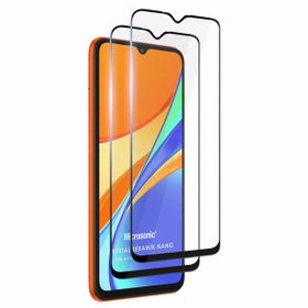 Microsonic Xiaomi Redmi 9C Crystal Seramik Nano 2 Adet Siyah Ekran Koruyucu