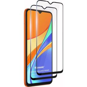 Microsonic Xiaomi Redmi 9C Crystal Seramik Nano 2 Adet Siyah Ekran Koruyucu