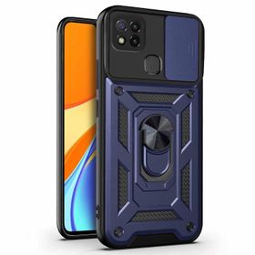 Microsonic Xiaomi Redmi 9C Lacivert Impact Resistant Telefon Kılıfı