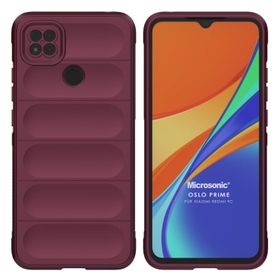 Microsonic Xiaomi Redmi 9C Oslo Prime Bordo Kılıf
