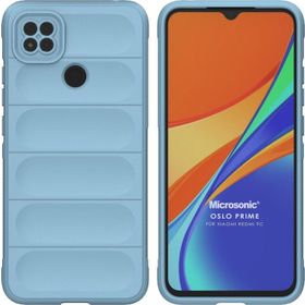 Microsonic Xiaomi Redmi 9C Oslo Prime Mavi Kılıf
