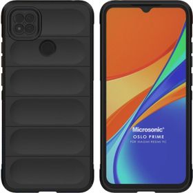 Microsonic Xiaomi Redmi 9C Oslo Prime Siyah Kılıf