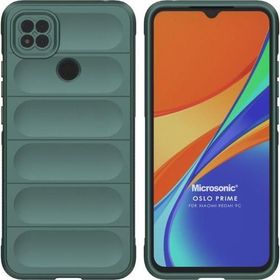 Microsonic Xiaomi Redmi 9C Oslo Prime Yeşil Kılıf