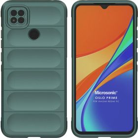 Microsonic Xiaomi Redmi 9C Oslo Prime Yeşil Kılıf