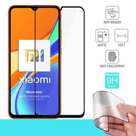 Microsonic Xiaomi Redmi 9C Seramik Matte Flexible Siyah Ekran Koruyucu