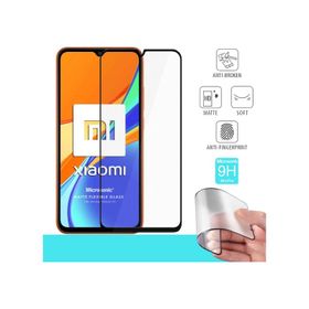 Microsonic Xiaomi Redmi 9C Seramik Matte Flexible Siyah Ekran Koruyucu