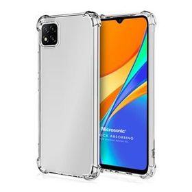 Microsonic Xiaomi Redmi 9C Shock Absorbing Şeffaf Cep Telefonu Kılıfı