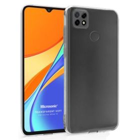 Microsonic Xiaomi Redmi 9C Transparent Soft Beyaz Kılıf