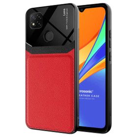 Microsonic Xiaomi Redmi 9C Uniq Leather Kırmızı Kılıf