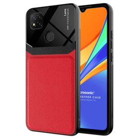Microsonic Xiaomi Redmi 9C Uniq Leather Kırmızı Kılıf