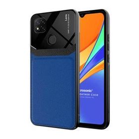 Microsonic Xiaomi Redmi 9C Uniq Leather Lacivert Kılıf