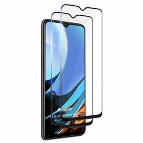 Microsonic Xiaomi Redmi 9T Crystal Seramik Nano 2 Adet Siyah Ekran Koruyucu