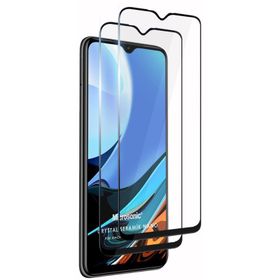 Microsonic Xiaomi Redmi 9T Crystal Seramik Nano 2 Adet Siyah Ekran Koruyucu