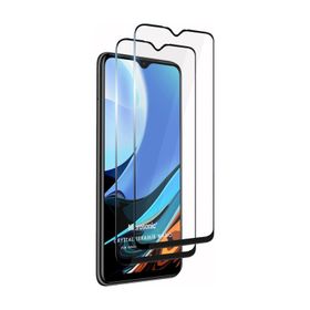 Microsonic Xiaomi Redmi 9T Crystal Seramik Nano 2 Adet Siyah Ekran Koruyucu