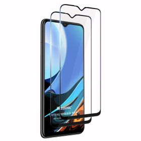 Microsonic Xiaomi Redmi 9T Crystal Seramik Nano 2 Adet Siyah Ekran Koruyucu