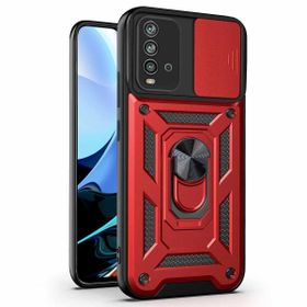 Microsonic Xiaomi Redmi 9T Impact Resistant Kırmızı Kılıf