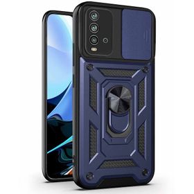 Microsonic Xiaomi Redmi 9T Lacivert Impact Resistant Cep Telefonu Kılıfı
