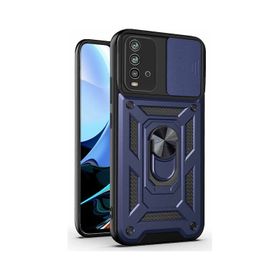 Microsonic Xiaomi Redmi 9T Lacivert Impact Resistant Cep Telefonu Kılıfı