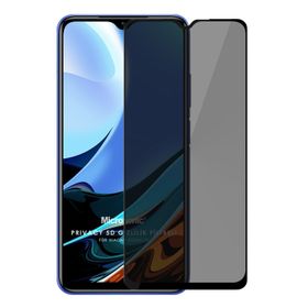 Microsonic Xiaomi Redmi 9T Privacy 5D Gizlilik Filtreli Siyah Cam Ekran Koruyucu