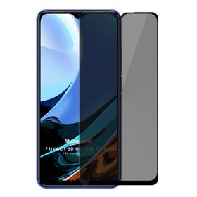 Microsonic Xiaomi Redmi 9T Privacy 5D Gizlilik Filtreli Siyah Cam Ekran Koruyucu
