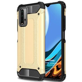 Microsonic Xiaomi Redmi 9T Rugged Armor Gold Kılıf
