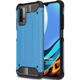 Microsonic Xiaomi Redmi 9T Rugged Armor Mavi Kılıf