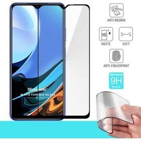 Microsonic Xiaomi Redmi 9T Seramik Matte Flexible Siyah Ekran Koruyucu