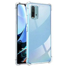 Microsonic Xiaomi Redmi 9T Shock Absorbing Şeffaf Cep Telefonu Kılıfı