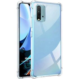 Microsonic Xiaomi Redmi 9T Shock Absorbing Şeffaf Cep Telefonu Kılıfı